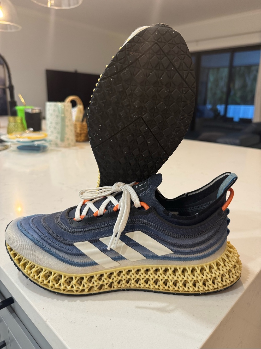 Adidas Parley X 4DFWD Navy Blue Gradient 4D Mesh Running shoes - GX6604